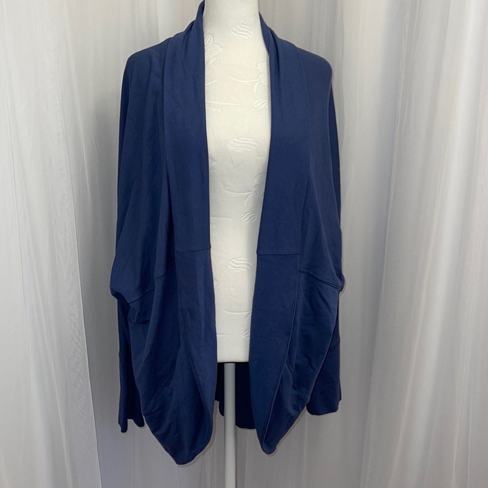 PURE Essence Slouchy Cardigan Sweatshirt Size XL